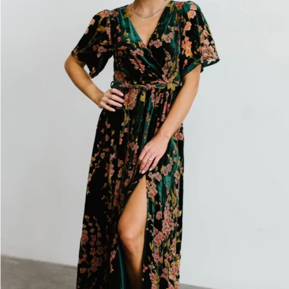 Baltic Born velvet dress